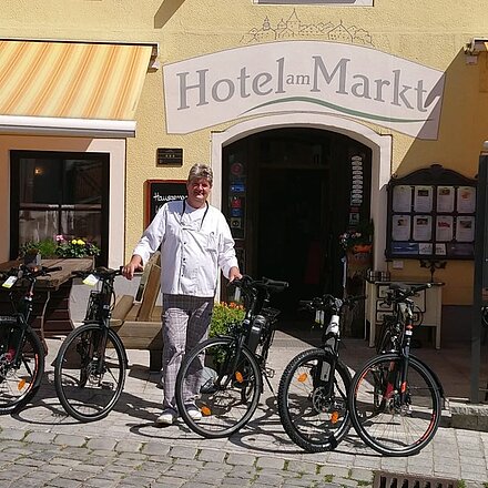 E-Bike Verleih Hotel am Markt