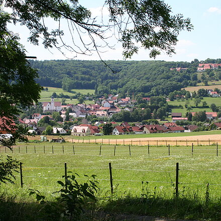 Ansicht auf Obermässing