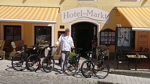 E-Bike Verleih Hotel am Markt