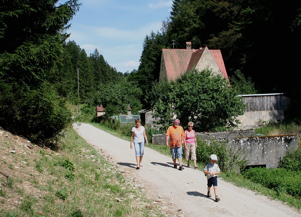 Wanderweg Nr. 5 am Wasserwerk