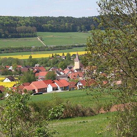 Ansicht auf Untermässing