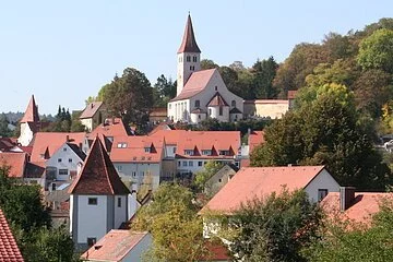 Stadt Greding mit Martinsbasilika