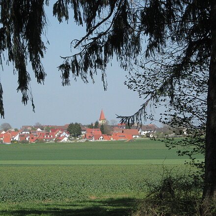 Ansicht auf Landerzhofen