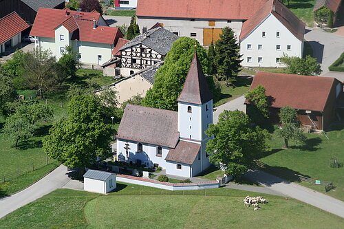 Ansicht auf Linden