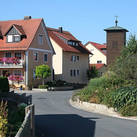 Ortsmitte von Attenhofen