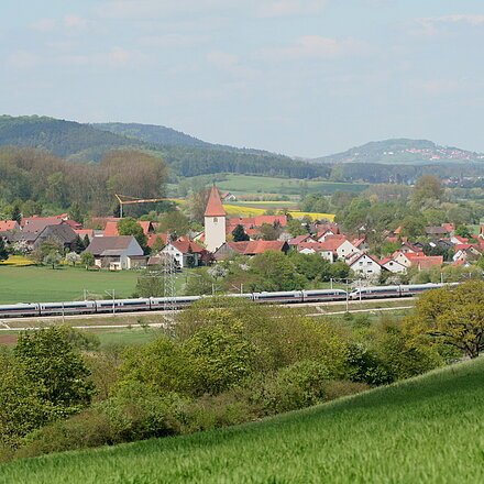 Ausblick auf Großhöbing