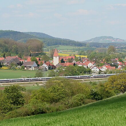 Ausblick auf Großhöbing