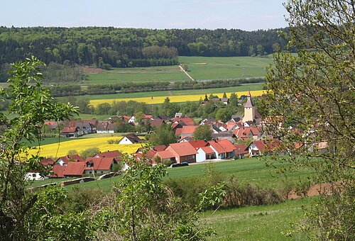 Ansicht auf Untermässing