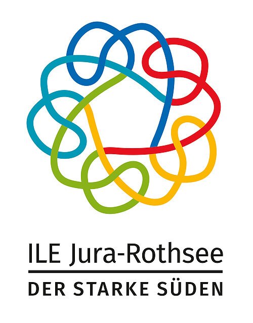 Logo ILE Jura-Rothsee mit dem Slogan "Der starke Süden"