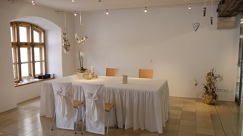 Trausaal Sonderausstellungsraum