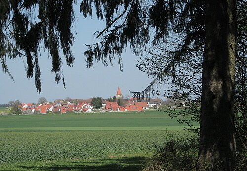 Ansicht auf Landerzhofen Ansicht auf Landerzhofen